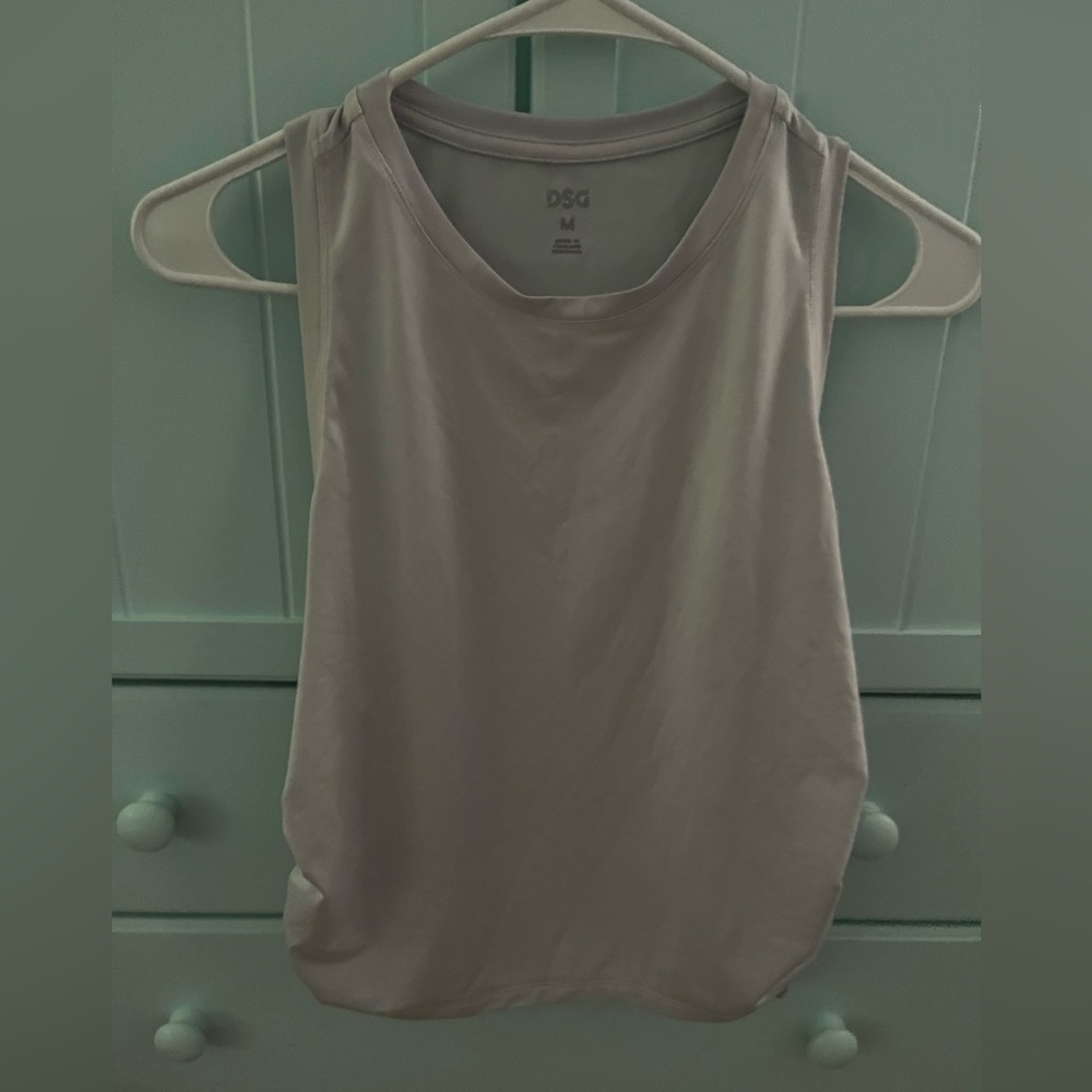 Ruched Athletic Tank Top